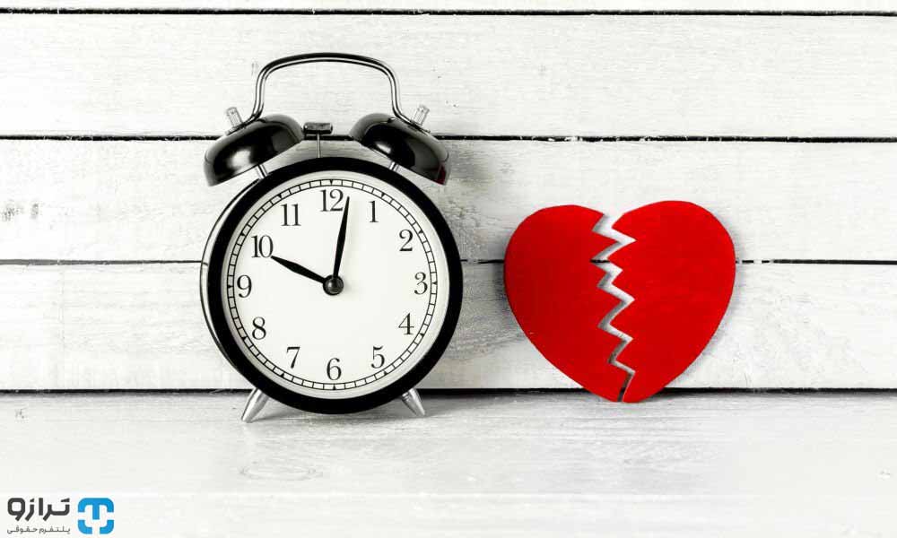 مدت زمان طلاق توافقی بدون وکیل